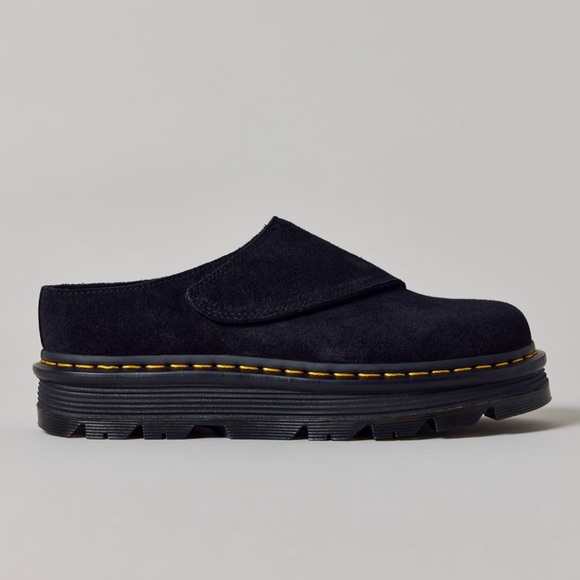 Dr. Martens Black Suede Loafers bronx suede zebzag anywair - Picture 4 of 8